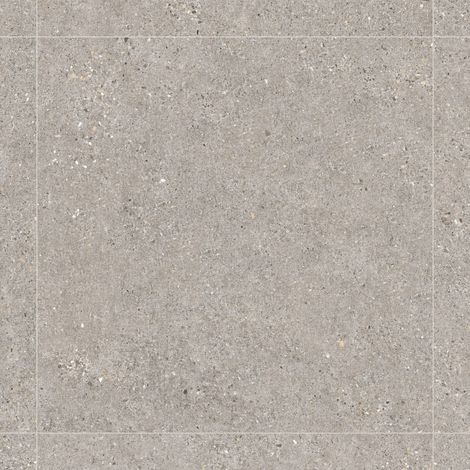 Carrelage effet Béton Gris Cendré 100x100x2 cm Arvelis - Sol extérieur (vendu par carton de 1 m²) - RO'MA CARRELAGE (1/3)