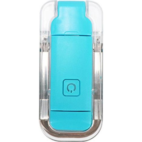 Wiederaufladbare LED-Leselampe mit Clip, augenschonend