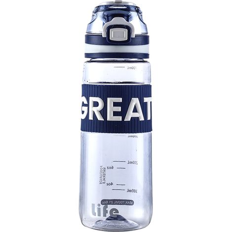 Bouteille d'eau de sport résistante aux hautes températures, Portable, Fitness avec couvercle pour étudiant à domicile (1/5)