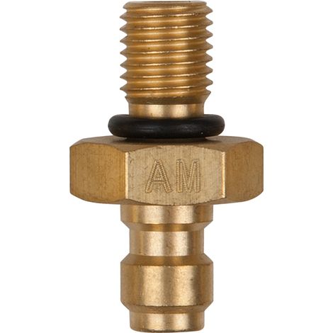 KS Tools Adapterstück M8x1,0 Außengewinde und 1/4 Schlauchanschluss mit Dichtring