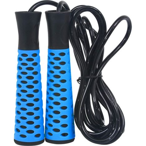 Corde à Sauter Réglable Roulements à Billes Ergonomique Fitness Boxe Gym (1/3)