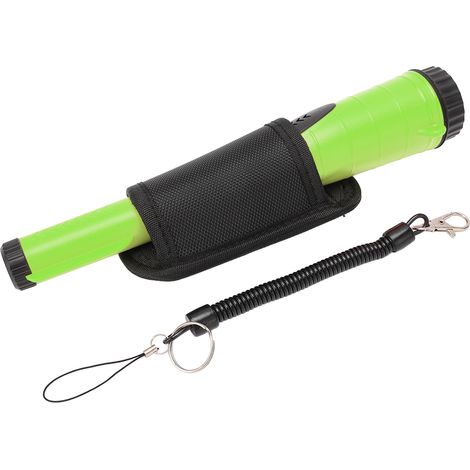 Détecteur de métaux portable, balayage 360°, haute sensibilité, étanche, localisateur de métaux vert (1/5)