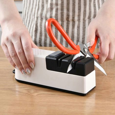 Affûteur de couteaux électrique portable, meule à aiguiser pratique et maniable (1/4)