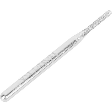 30 aiguilles de meulage diamantées, têtes cylindriques plates de 1,5 mm, têtes de meulage pour meuleuse électrique, forets diamantés, accessoires pour la sculpture du jade (1/5)