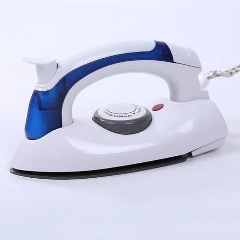 Fer à Vapeur Portable Pliable Haute Puissance Repassage Voyage Maison Chauffage Rapide Compact (1/4)