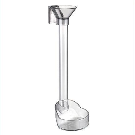 Zusammengebauter Futterschlauch, Aquarium-Futterschlauch, zwei Futterpositionen für Ober- und Grundfische (21–27,5 cm) (1/5)