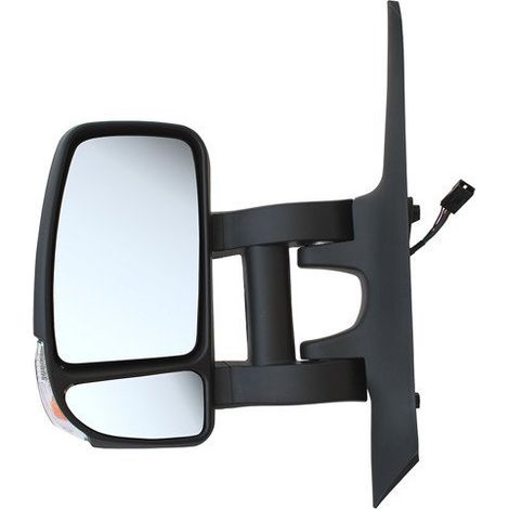 Rétroviseur extérieur électrique chauffant à bras long – Côté gauche – Pour Renault Master III (2010-) – Connecteur 12 broches