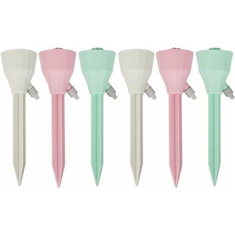 Auto-arrosage Spike Automatique Goutte à Goutte automatiser Arrosage Arrosage de Plante DIY Goutte à Goutte Irrigation Couleur aléatoire 6pcs (1/5)