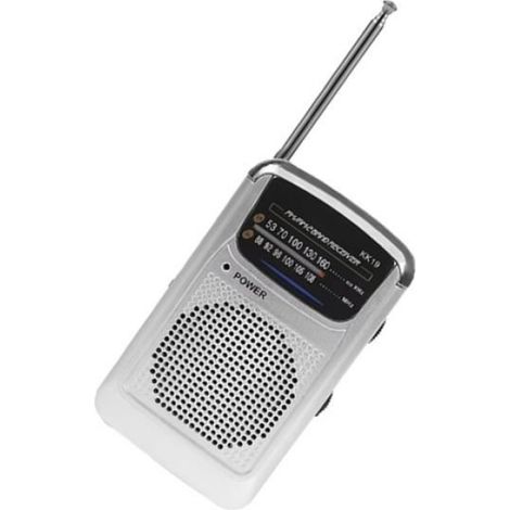 Radio Portable - Bandes SW AM FM - Antenne Télescopique - Haut-Parleur Intégré - Pour Usage Intérieur Extérieur et Situations d'Urgence - 1 Pièce (1/5)