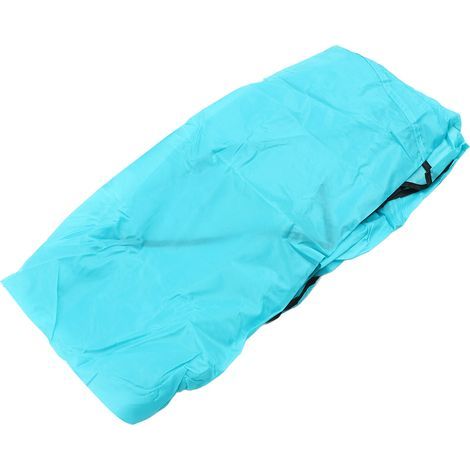 Voile d'ombrage triangulaire imperméable - Protection UV pour terrasse, jardin, bleu lac (1/5)