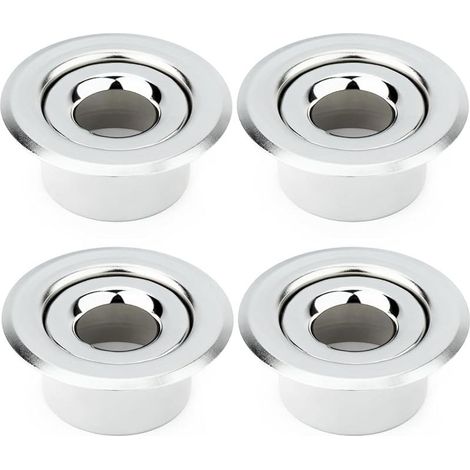 CYRILL –4 pièces Rosace de sprinkler encastré 1/2"IPS, Pour garniture de sprinkler incendie GO-457S (1/5)
