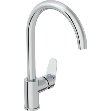 VITRA A43407EXP Mitigeur monotrou d'évier Flow Round