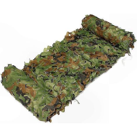 Filet de camouflage militaire pour chasse, tir, abri de camp, camping en forêt, ombrage solaire, camouflage woodland, protection jardin et paysage (1/5)