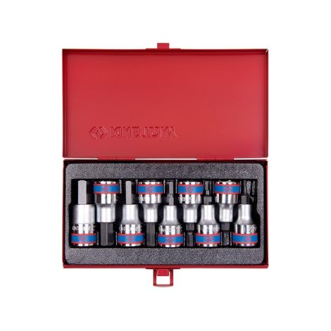 KING TONY - Coffret de douilles 1/2" mâle, 9 pièces (1/5)