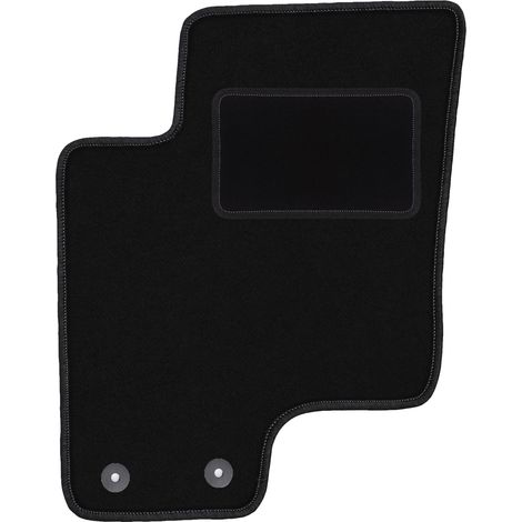 Tapicería negra mate para el asiento del conductor para: Hyundai Getz hatchback (2002-2010) (1/5)
