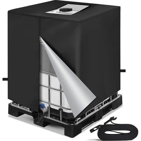 IBC 1000L Tank Cover in 420D Oxford Fabric - Waterproof, Durable, Dustproof & UV-Resistant