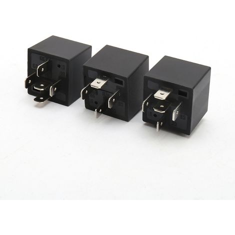 Relays for electric vehicles 40 A/30 A, 12 V relays with 4 or 5 pins and illuminated fuse box, 12 V – 5 pins 40 A--DTEKGAZ