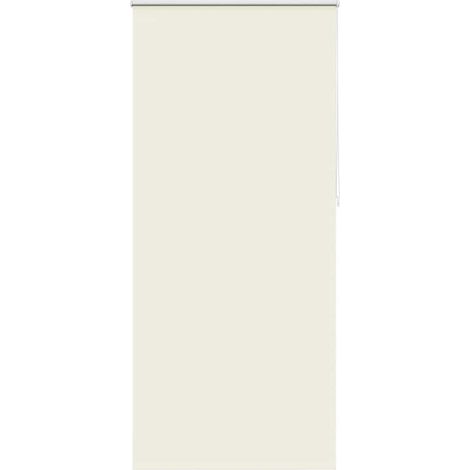 Maison Exclusive - Store enrouleur occultant 84,4 x 230 cm, largeur du tissu 80 cm, blanc cassé
