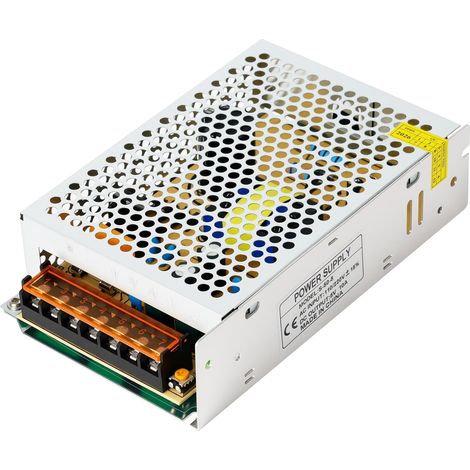 DC Alimentation 5V 10A 50W Transformateur, Universel Convertisseur AC 110/220V Commutation Transformateur Adaptateur Alimentation pour Imprimantes 3D Radio, Bandes LED (1/5)