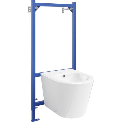 Ensemble encastré bidet cadre Fenix B avec bidet Rico, blanc - 69935724800 (1/4)
