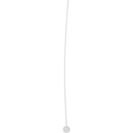 20 pièces Fils de Nettoyage Transparents pour Prothèses Auditives, Réutilisables, Nettoyage des Bouchons de Cérumen, 38mm (1/5)