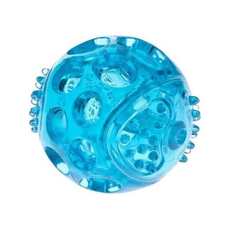Gioco palla Bounce in TPR con squeaker per cani