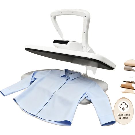 Fer à vapeur, 2200W, 665326 cm, Débit de vapeur de 120g/min, Réservoir d'eau de 284,13 ml, 5 réglages de tissu (1/5)