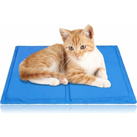 Tapis rafraîchissant pour chien et chat - 30 x 40 cm - Bleu Lefou (1/5)