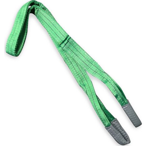 Elingue plate double boucles - 2 tonnes/ 2m (1/2)