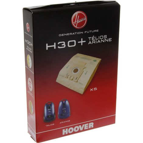 Hoover H30+ Sacchetti per aspirapolvere, Confezione da 5