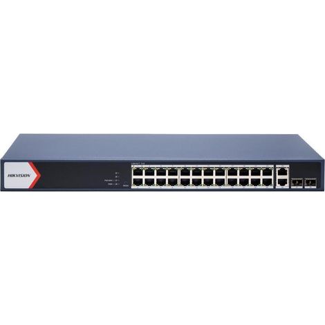 Conmutador PoE inteligente gestionado de 28 puertos Hikvision DS-3E1528P-EI(O-STD)