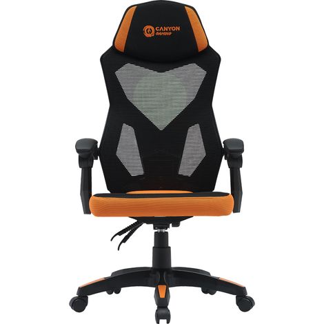 Sedia da gaming Canyon Wave MCH02 in rete arancione (1/5)