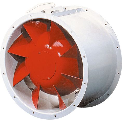 Helios VARD 500/4/4 TK Radax Hochdruck-Rohrventilator 3-PH zweitourig Stern/Dreieck, 400/400V, 10070m3/h, 1,2/1,8kW