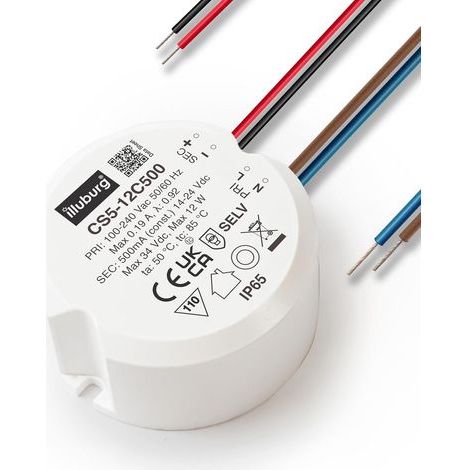 IP65 Wasserdichter LED-Transformator 500mA Konstantstrom LED-Netzteil Treiber Netzteil (30-42V/450MA) (1/5)