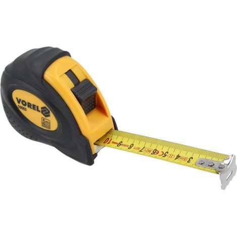 Metre-ruban, quintuple metre, cinq metres, 5 m (1/3)