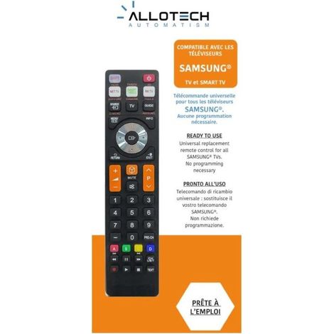 Télécommande Universelle Allotech pour téléviseurs Samsung