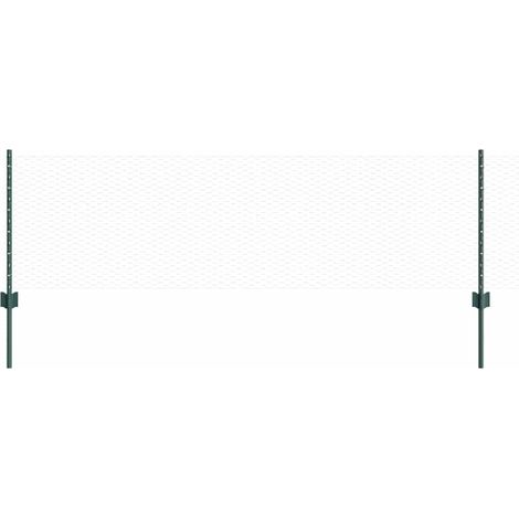 Maison Exclusive - Geschweißter Drahtzaun 50 x 0,6 m (B x H)