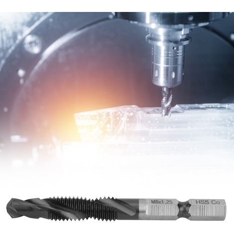 Multifunktionaler Gewindebohrer-Schraubendreher mit integriertem Bohrer-Set M8 x 1,25 (TIAIN) (1/5)