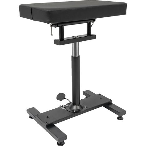 Reposabrazos, altura ajustable, diseño ergonómico, negro. (1/2)