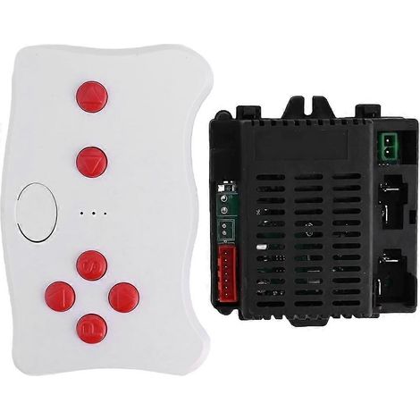 Boîtier de commande récepteur pour véhicule électrique enfant RX57 12, compatible avec le module de remplacement de l'émetteur sans fil 2,4 GHz 6/12 (1/5)