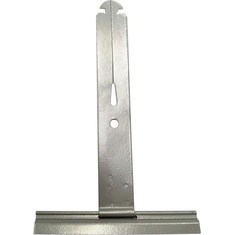 Wolfpack – Barre aveugle auto-accrochante 170 mm – Épaisseur 0,25 mm – Couleur argent – Enrouleur manuel pour volet roulant