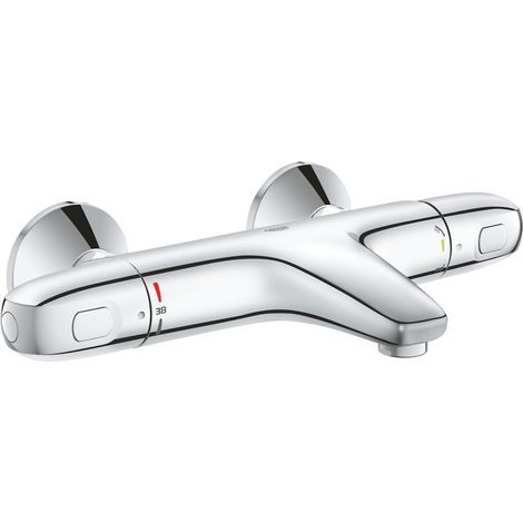 Grohe GROHTHETM 1000 Miscelatore termostatico per vasca/doccia, cromo (34816003)