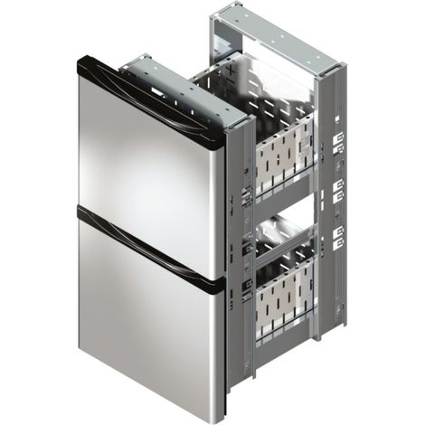 Kit tiroirs inox - 2 x gn 1/2 - AFI COLLIN-LUCY