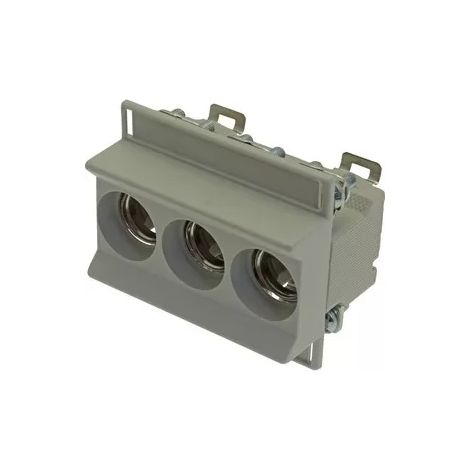 Eaton Base portafusibles, Baja tensión, 63 A, AC 400 V, D02, 3P, IEC, Montaje en carril DIN, Cable adecuado 2,5 - 25 mm2, TFRN02C
