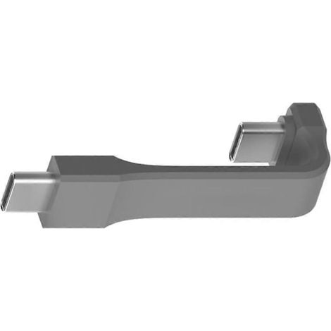Câble de données coudé à 90 degrés, Type-C vers Type-C, boîtier de disque dur magnétique M.2 toutes fonctions, disque dur pour téléphone portable 240 W. (1/5)