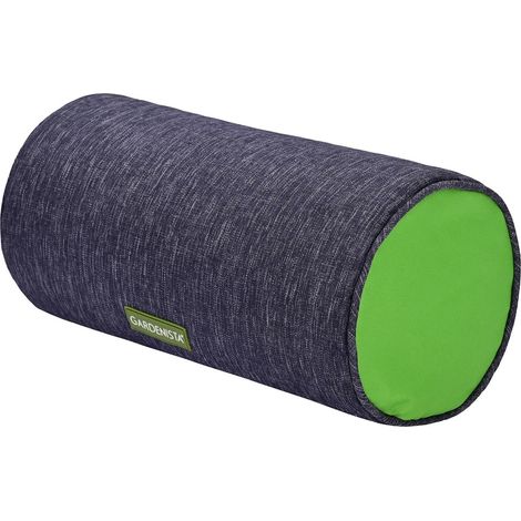 Gardenista - Outdoor-Rundhals-Rollkissen, 50x20 cm, wasserabweisendes Rücken- und Nackenstützkissen für den Garten, langlebiges und bequemes Kopfstützenkissen - Greenery (1/5)