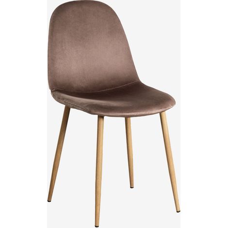 SKLUM Pack mit 4 Glamm Esszimmerstühlen           Natürliches Holz                         (1/5)