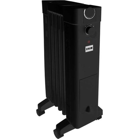 Radiador de aceite G5 negro 1500W 7 elementos