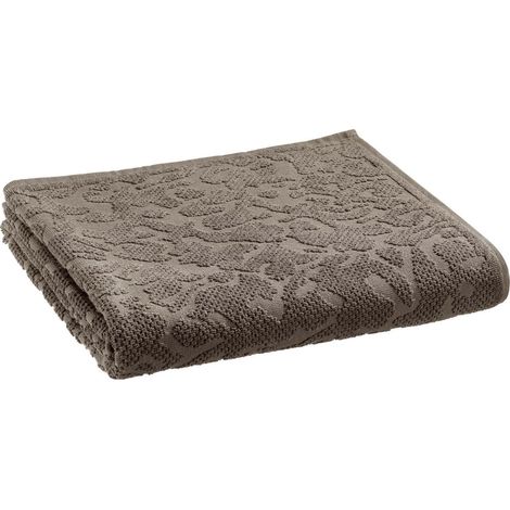 Drap de Bain Grande Serviette de Toilette pour Salle de Bain Carbone 90 x 150 cm - PANGIVO (1/3)