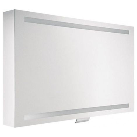 Meuble miroir EDITION 300 950 x 650 x 160 mm anodisé teinté argent KEUCO